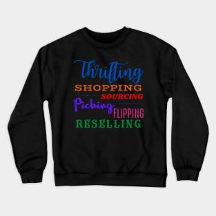 Thrifting Shopping Sourcing Picking Flipping Reselling Crewneck Sweatshirt